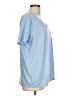 Shein Curve Blue Short Sleeve T-Shirt Size 12 Plus (0) - photo 4