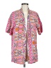 Unbranded 100% Polyester Pink Kimono Size M (estimated) - photo 1