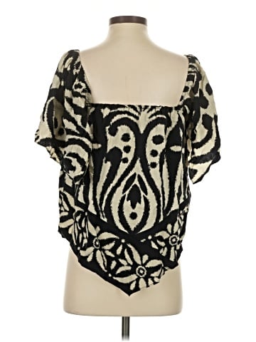 Alice & Trixie Short Sleeve Silk Top (view 2)