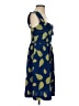 Maple 100% Polyester Print Blue Cocktail Dress Size 2 - photo 4