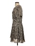 Naven 100% Polyester Animal Print Tan Cocktail Dress Size 4 - photo 5