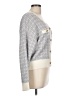 VOY Tweed Ivory Cardigan Size L - photo 4