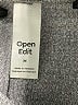 Open Edit Solid Gray Casual Pants Size M - photo 4