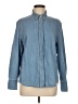 Assorted Brands Blue Long Sleeve Button-Down Shirt Size M - photo 1