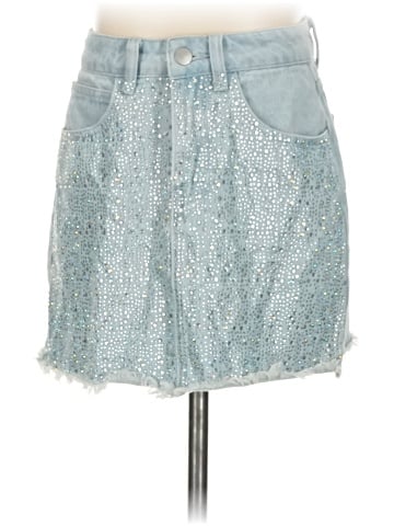 by the way. Denim Skirt (view 1)