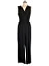 Emma & Michele Solid Black Jumpsuit Size M - photo 1