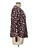 Unbranded Burgundy Long Sleeve Top Size L - photo 4