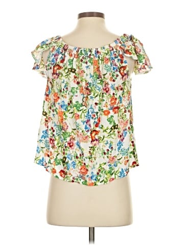 Hippie Laundry Short Sleeve Blouse (view 2)