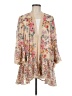 Torrid 100% Polyester Tan Ivory Kimono Size Med Plus (00) - photo 1