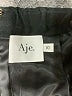 Aje. Solid Black Casual Skirt Size 10 - photo 4