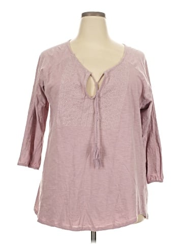 Forgotten Grace 3/4 Sleeve Blouse (view 1)