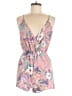 Shein Tropical Pink Romper Size M - photo 1