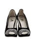 Assorted Brands Chevron-herringbone Black Heels Size EU 36 - photo 2