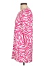 Barbara Gerwit Animal Print Pink Casual Dress Size L - photo 5