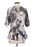 Thyme and Honey Gray 3/4 Sleeve Top Size S - photo 2