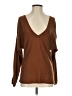 Open Edit Brown Pullover Sweater Size S - photo 1
