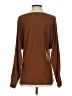 Open Edit Brown Pullover Sweater Size S - photo 2
