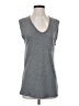 T by Alexander Wang 100% Rayon Gray Sleeveless Top Size S - photo 1