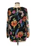 Investments 100% Polyester Black Long Sleeve Blouse Size M (petite) - photo 2