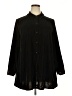 J.Jill 100% Polyester Black Coat Size 2X - photo 1