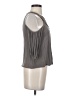 Pinky 100% Rayon Gray Sleeveless Blouse Size XS - photo 4