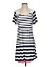 Reborn Stripes Blue Casual Dress Size S - photo 1
