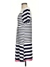Reborn Stripes Blue Casual Dress Size S - photo 5