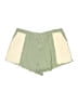 Shein Curve 100% Cotton Color Block Green Shorts Size 2X - photo 1