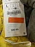 Zara 100% Cotton Solid Yellow Shorts Size L - photo 4