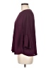 Crescent & Willough 100% Polyester Burgundy 3/4 Sleeve Top Size M - photo 5