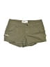 Jolt Solid Green Khaki Shorts Size 7 - photo 1