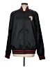 Well Worn 100% Polyester Black Track Jacket Size M - photo 1