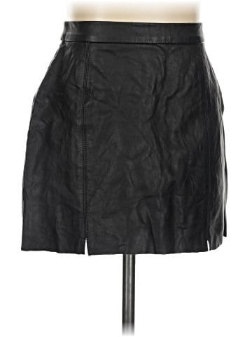 Ellen Tracy Faux Leather Skirt (view 1)