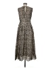 J.Crew Animal Print Brown Cocktail Dress Size M - photo 2