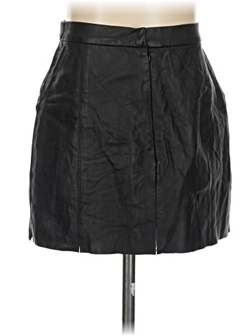 Ellen Tracy Faux Leather Skirt (view 2)