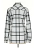 Eddie Bauer 100% Polyester Plaid Silver Long Sleeve Blouse Size S - photo 2