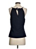 J. McLaughlin Blue Sleeveless Blouse Size S - photo 2