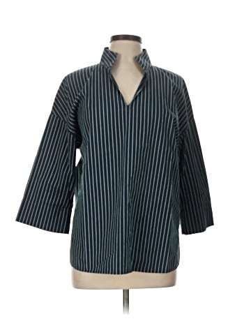 Lafayette 148 New York Long Sleeve Blouse (view 1)