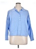 Old Navy Blue 3/4 Sleeve Button-Down Shirt Size XL - photo 1