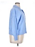 Old Navy Blue 3/4 Sleeve Button-Down Shirt Size XL - photo 4