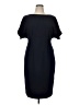Eliza J Solid Blue Black Cocktail Dress Size 16 - photo 1
