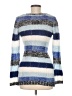 rue21 100% Acrylic Blue Pullover Sweater Size M - photo 2