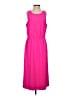 J.Crew 100% Polyester Solid Pink Casual Dress Size 2 - photo 1