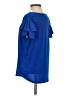 Adrianna Papell Blue Short Sleeve Top Size S - photo 2