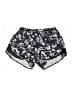 Lululemon Athletica Floral Black Athletic Shorts Size 4 (tall) - photo 1