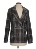 Avec Les Filles Plaid Gray Blazer Size S - photo 1