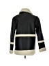 Avec Les Filles 100% Polyurethane Black Coat Size S - photo 2