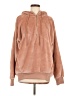 Express One Eleven 100% Polyester Tan Pullover Hoodie Size M - photo 1