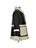 Avec Les Filles 100% Polyurethane Black Coat Size S - photo 4