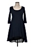Green Envelope Solid Blue Casual Dress Size M - photo 1